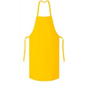 AVENTAL DE PVC AMARELO SIMPLES TAM. ÚNICO