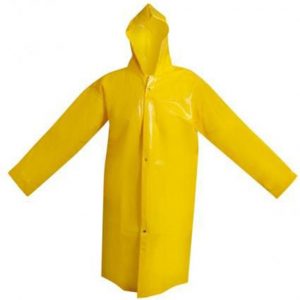 CAPA DE CHUVA AMARELA TREVIRA.