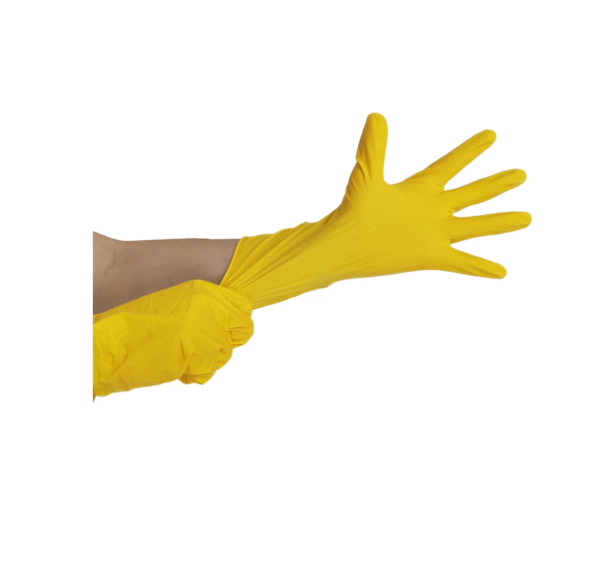 LUVA LATEX AMARELA MULTIUSO. - Image 5