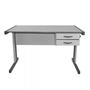 MESA PARA ESCRITÓRIO COM GAVETEIRO.
