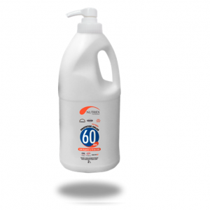PROTETOR SOLAR FATOR 60 2L COM DOSADOR NUTRIEX.