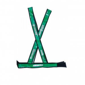 COLETE DE SINALIZAÇÃO EM X VERDE.