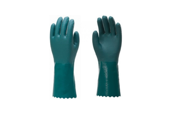 LUVA DE PVC VERDE FORRADA - Image 2
