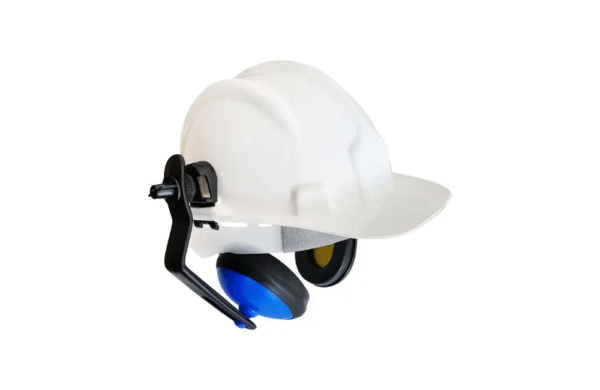 CAPACETE DE PROTEÇÃO COM CARNEIRA 2X1 ABAFADOR