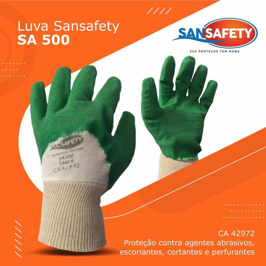 Luva Câmara Fria Nylon Az Brasil Safety CA 29072