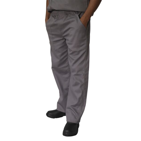 CALÇA DE BRIM LEVE COR AZUL ELÁSTICO TOTAL - Image 3