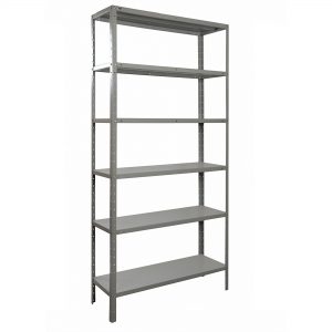 ESTANTE DE AÇO DE 30CM 6 PRATELEIRAS.