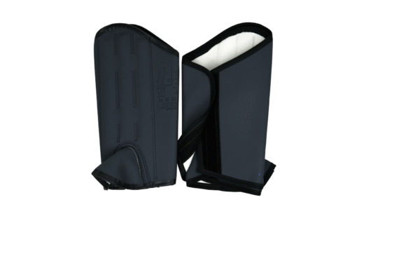 PERNEIRA DE COURO BIDIM 3 TALAS COM VELCRO. - Image 3