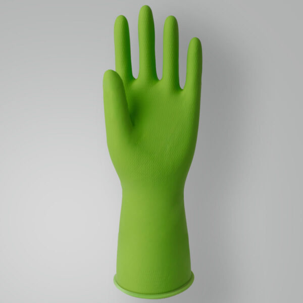 LUVA LÁTEX SANRO TOP VERDE. - Image 4