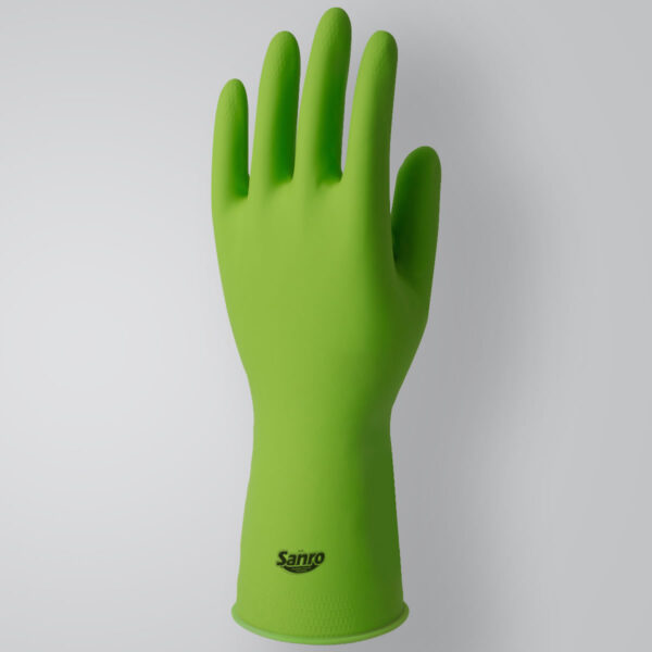 LUVA LÁTEX SANRO TOP VERDE. - Image 3
